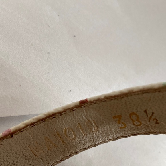 Louis Vuitton cork platform wedges multi-color Murakami leather  heels 38.5 - Picture 7 of 9